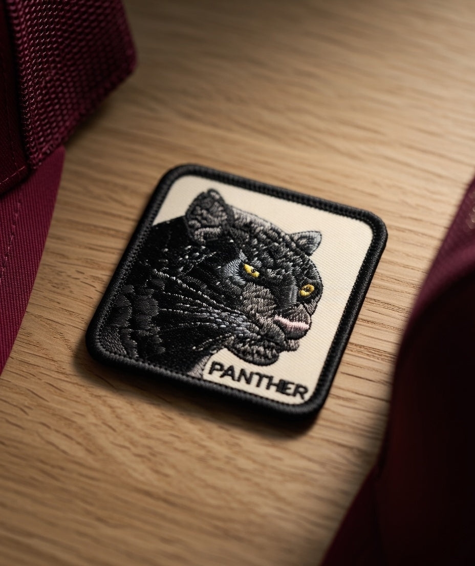 Gorra Panther Vino Tinto
