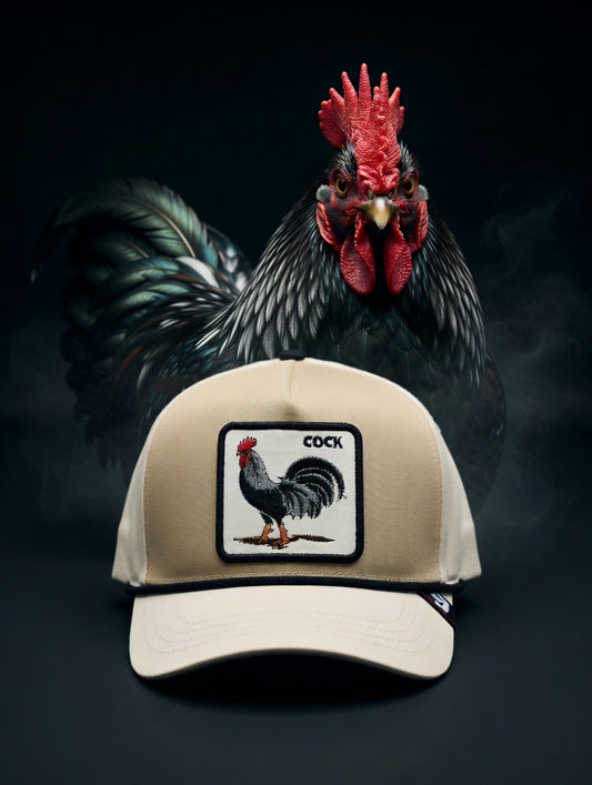 Gorra Cock Beige Tela