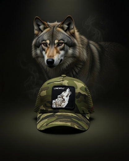 Gorra Lone Wolf Militar