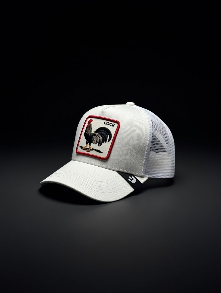 Gorra Rooster Blanca