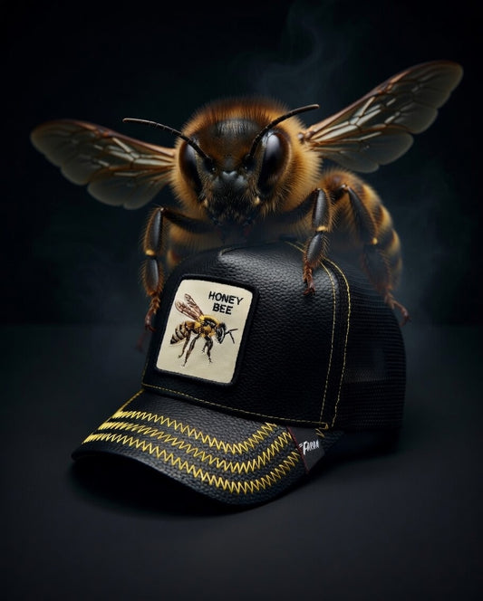 Gorra Honey Bee Cuerina
