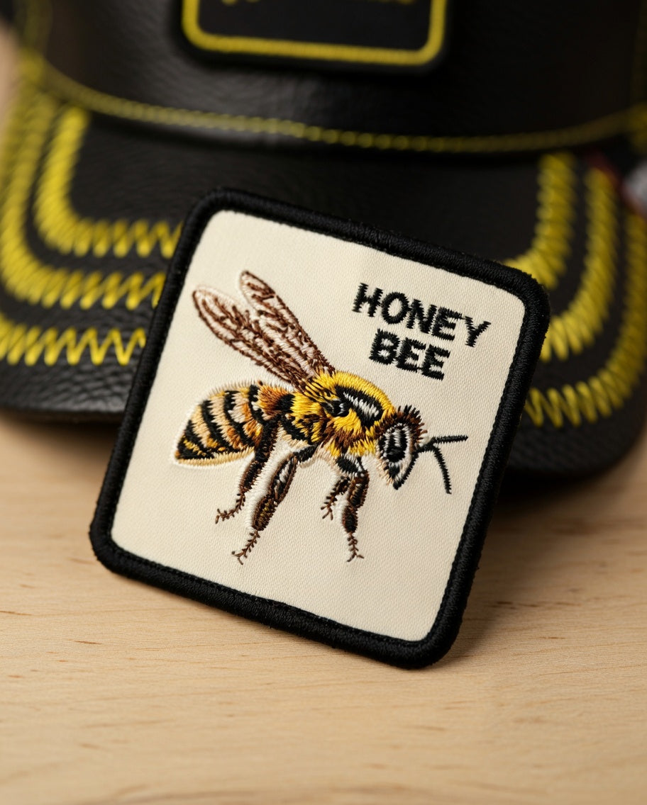Gorra Honey Bee Cuerina
