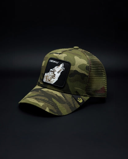 Gorra Lone Wolf Militar