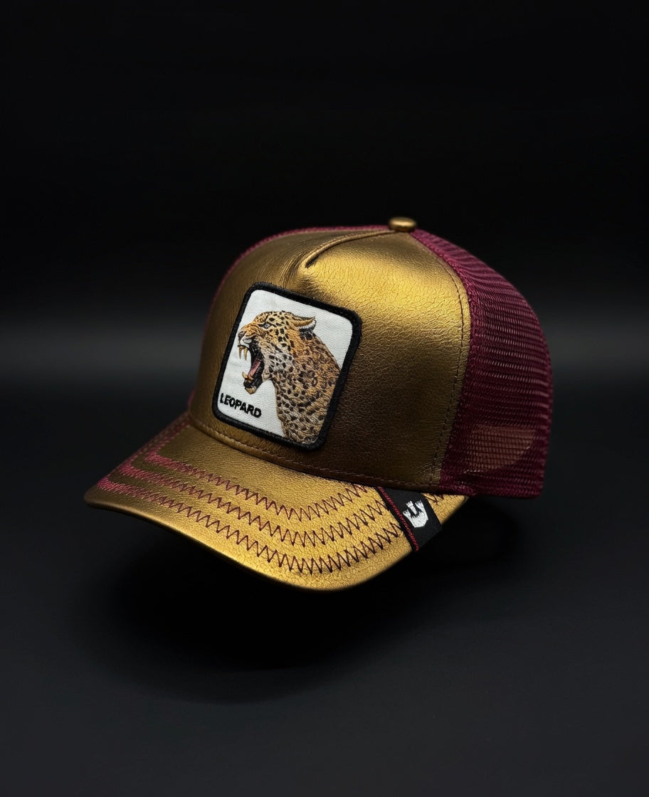Gorra Panther Dorada