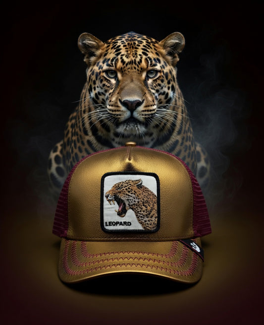 Gorra Panther Dorada