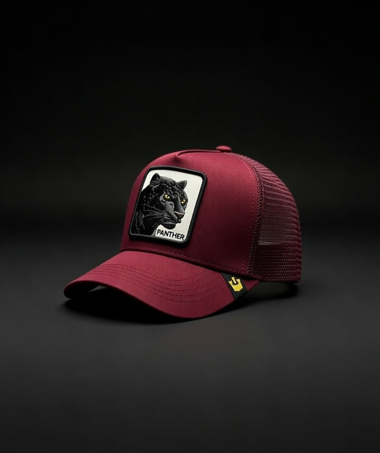 Gorra Panther Vino Tinto