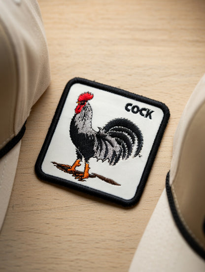Gorra Cock Beige Tela