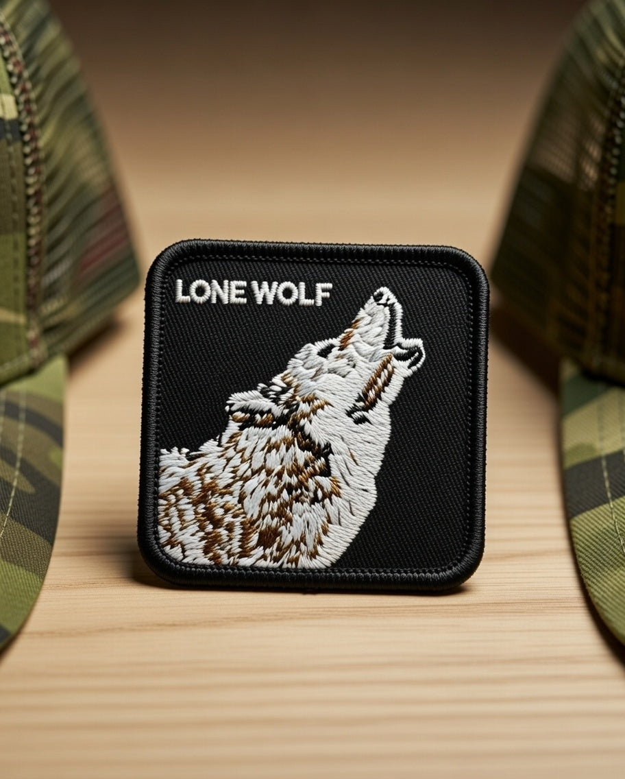 Gorra Lone Wolf Militar